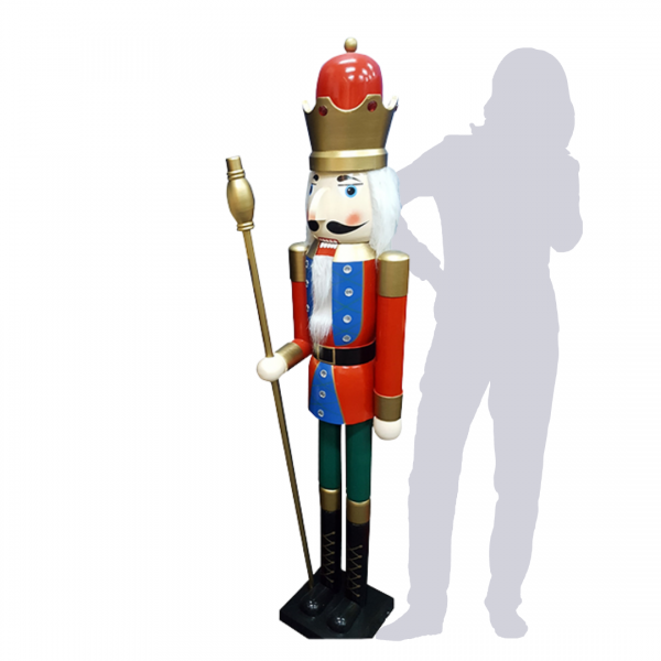 Nut Cracker Red Parade Commander SG Largest Christmas Decor Rental